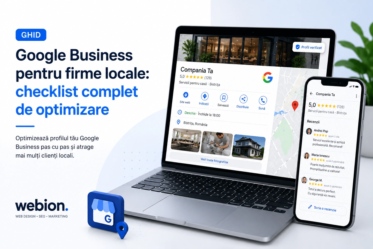 Google Business pentru firme locale